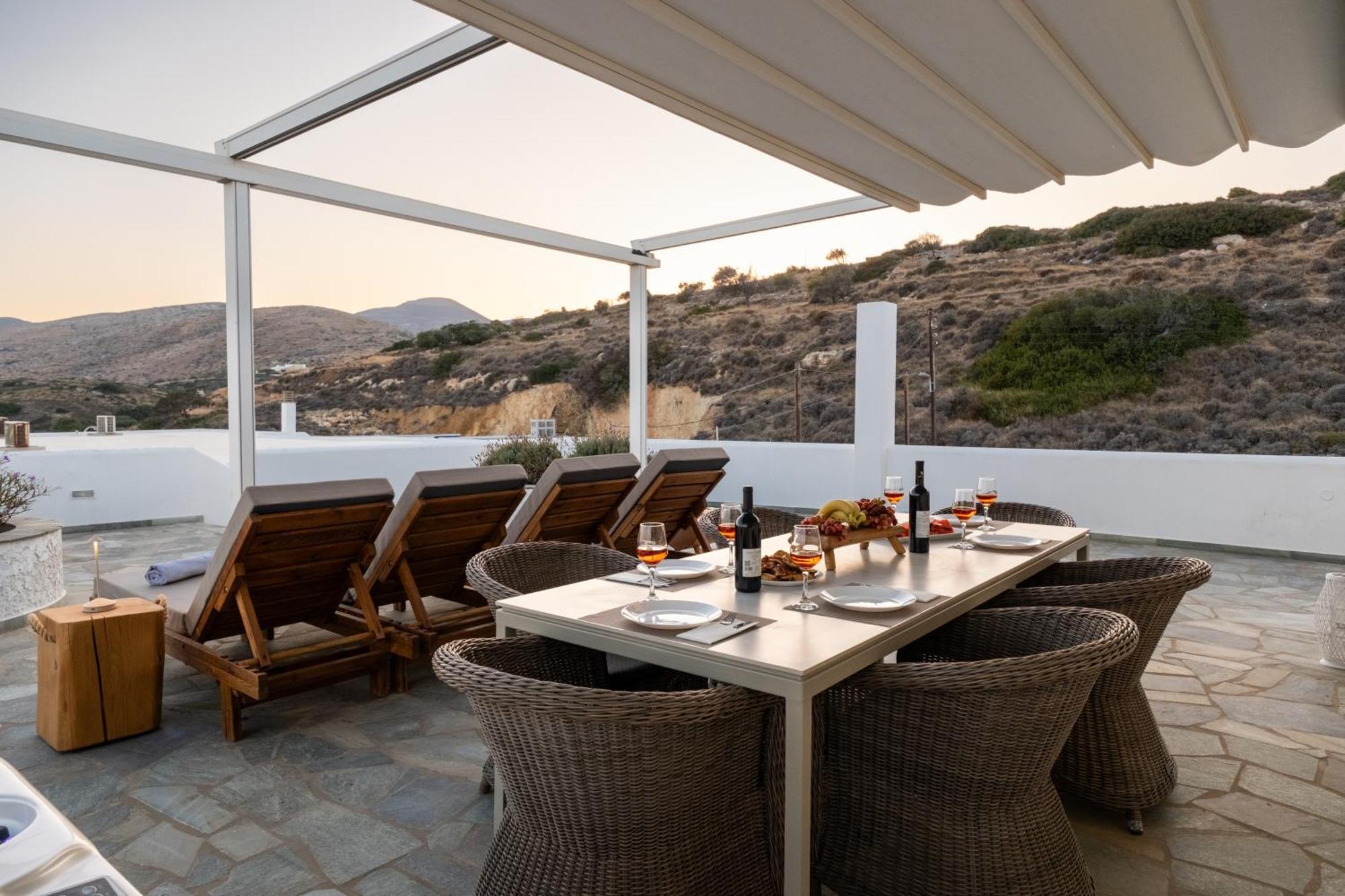 Panos Villa Asteras Isterni (Paros) Exterior foto