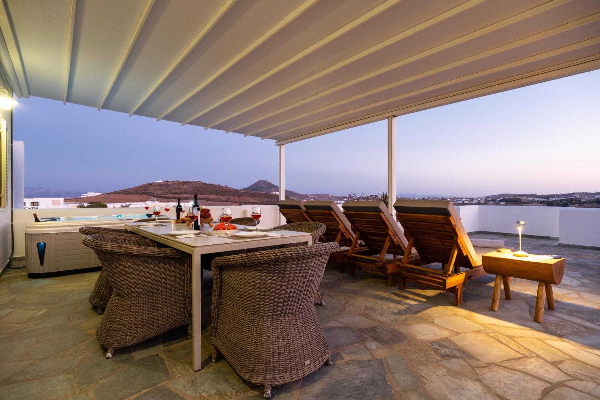 Panos Villa Asteras Isterni (Paros) Exterior foto