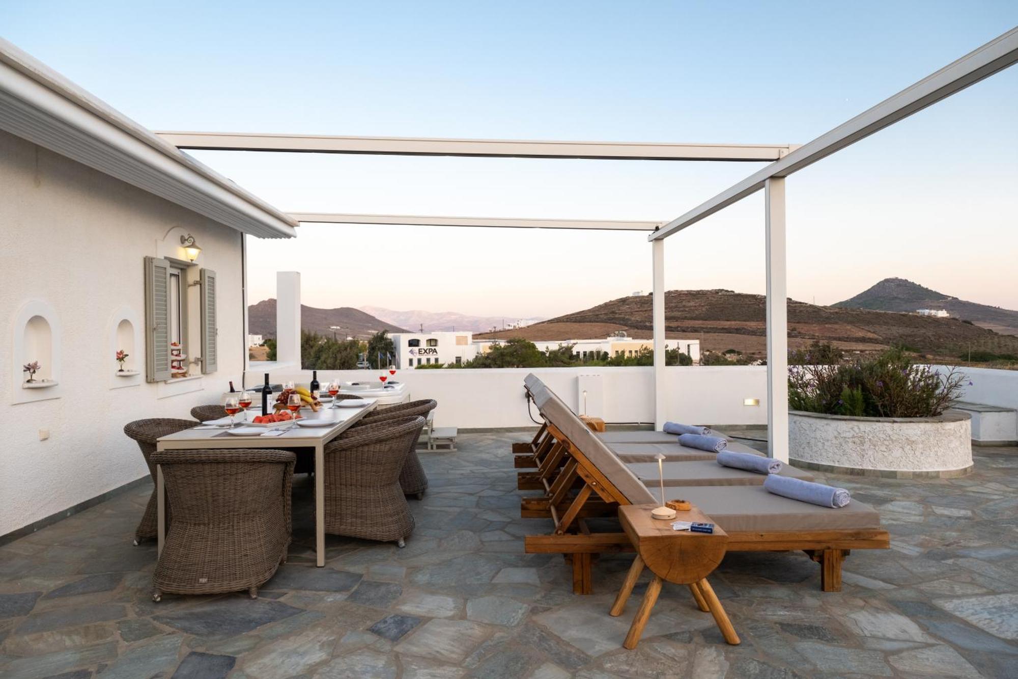 Panos Villa Asteras Isterni (Paros) Exterior foto