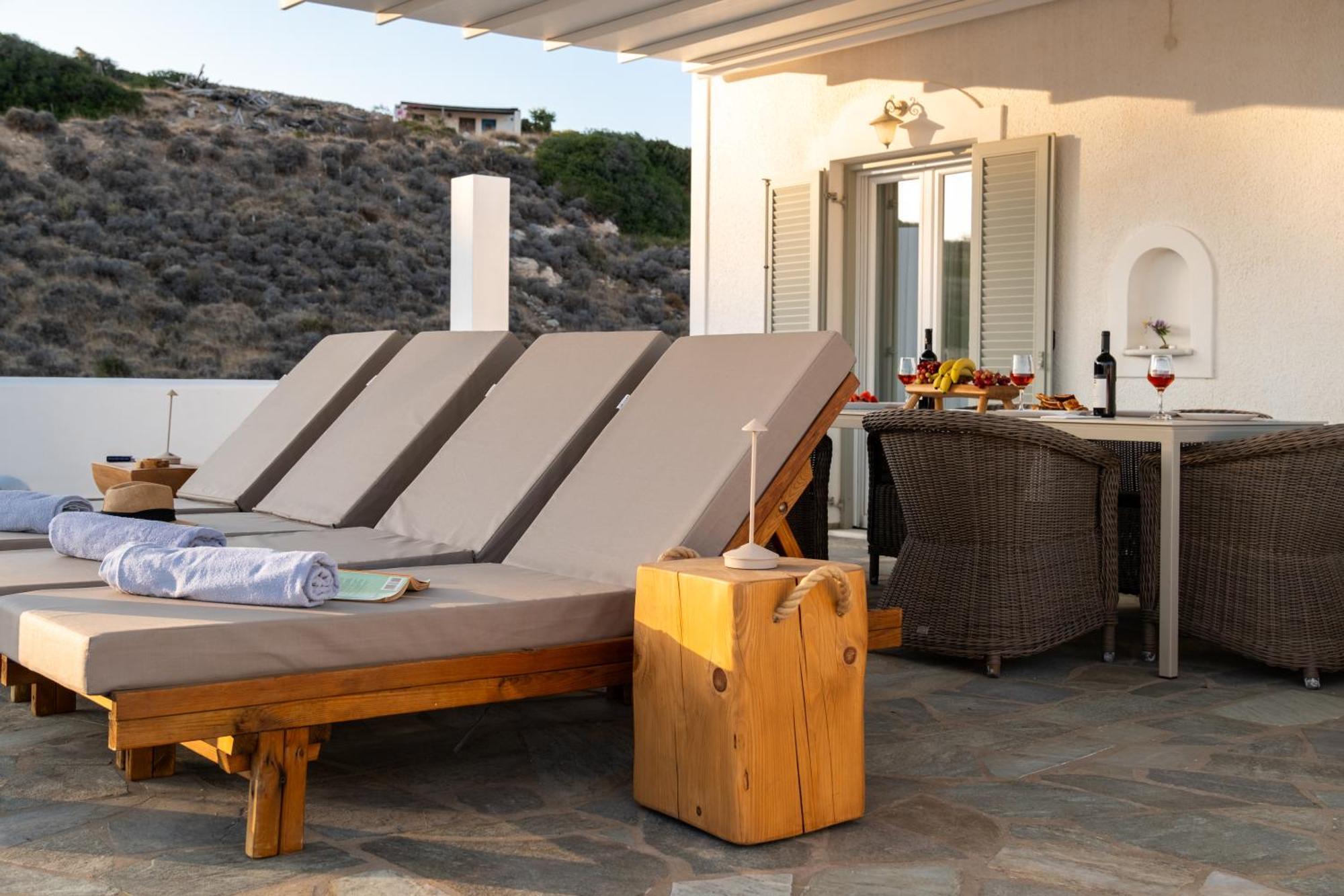 Panos Villa Asteras Isterni (Paros) Exterior foto